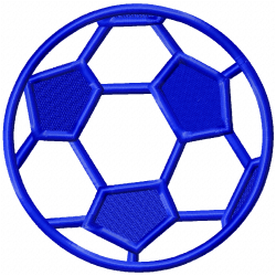 Football Embroidery Design 1 Football Embroidery Design 1